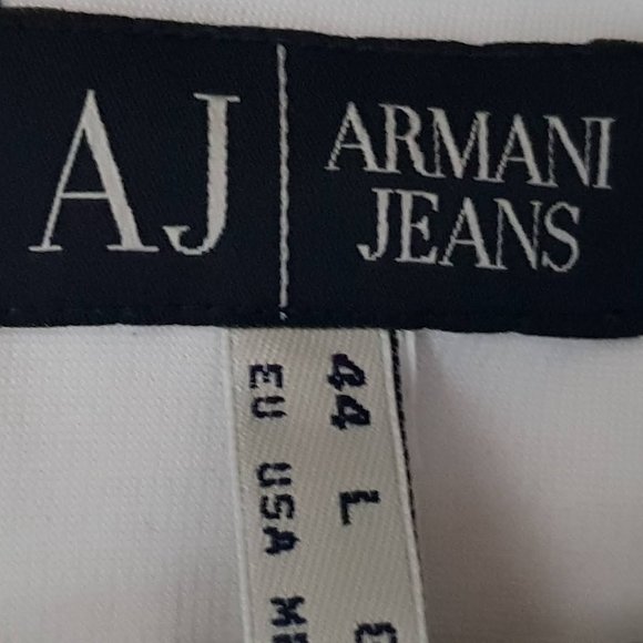 Armani Jeans white jersey dress - Picture 6 of 7